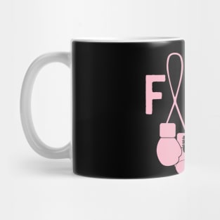 Fight Breast Cancer Awareness Month Ribbon Survivor Fighter Mug